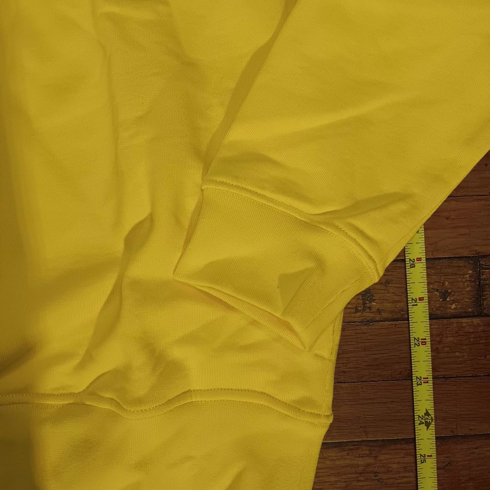 Yellow Diadora Hoodie - Picture 3 of 7